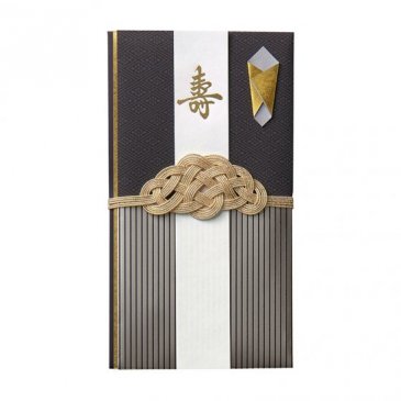 WASOU(和装)金封 黒紋(キ18D)