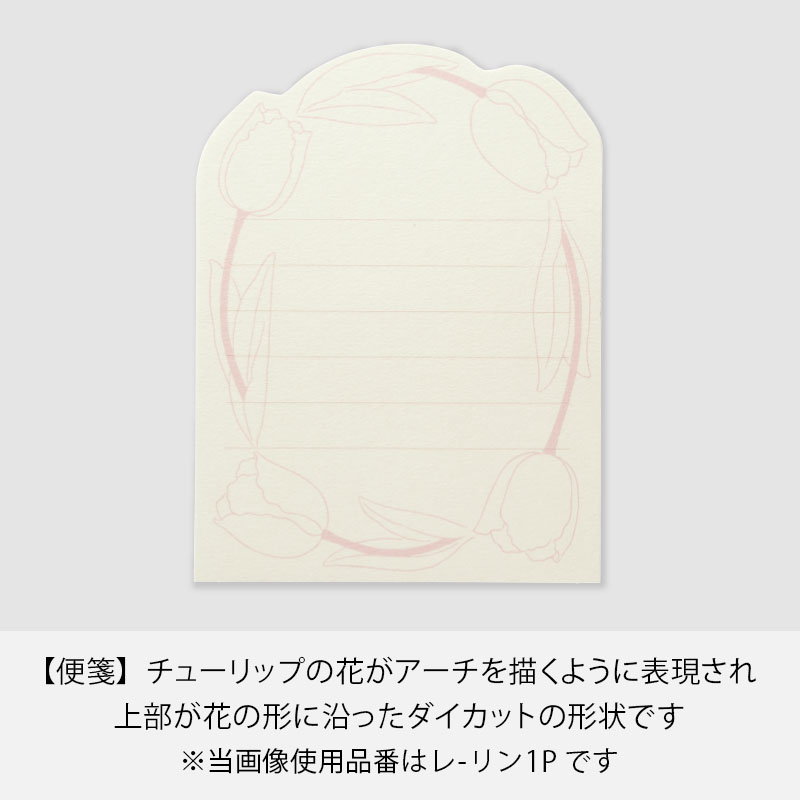 Rinミニレターセット　チューリップ